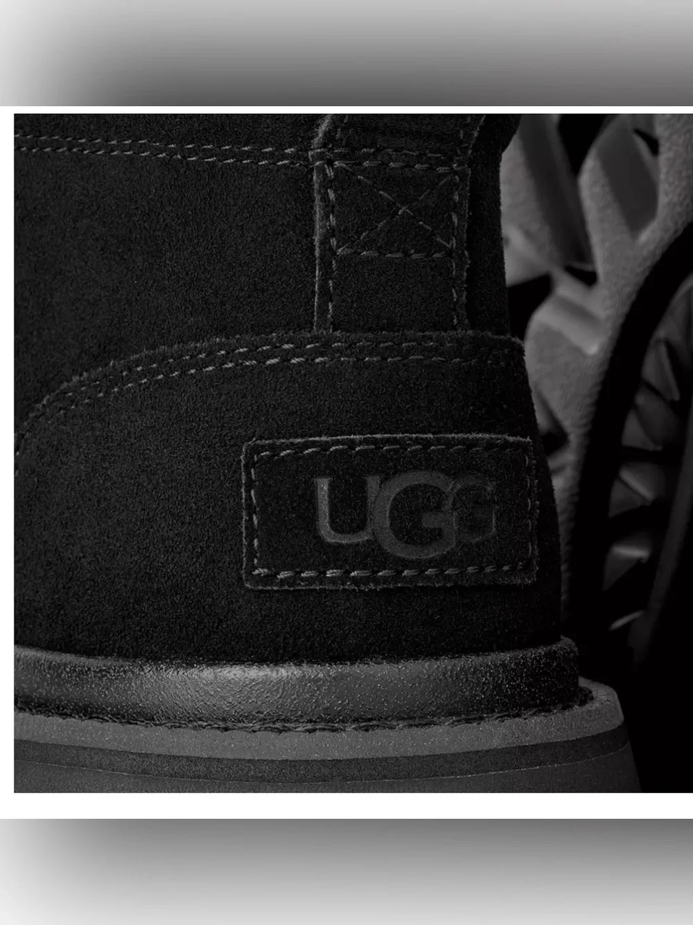 UGG Men's Black Suede Chukka Boots